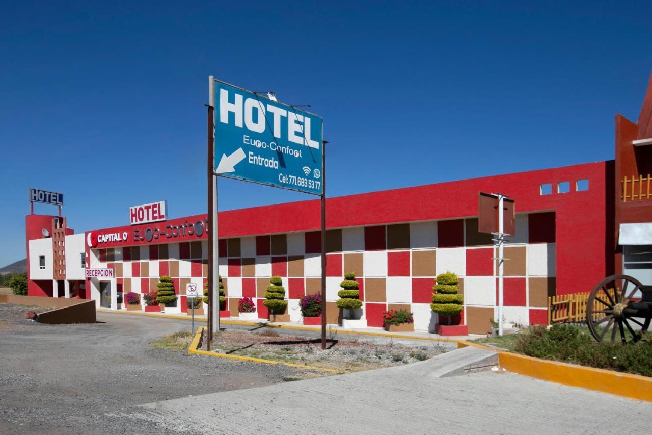 Capital O Hotel Euro Confort Pachuca Esterno foto